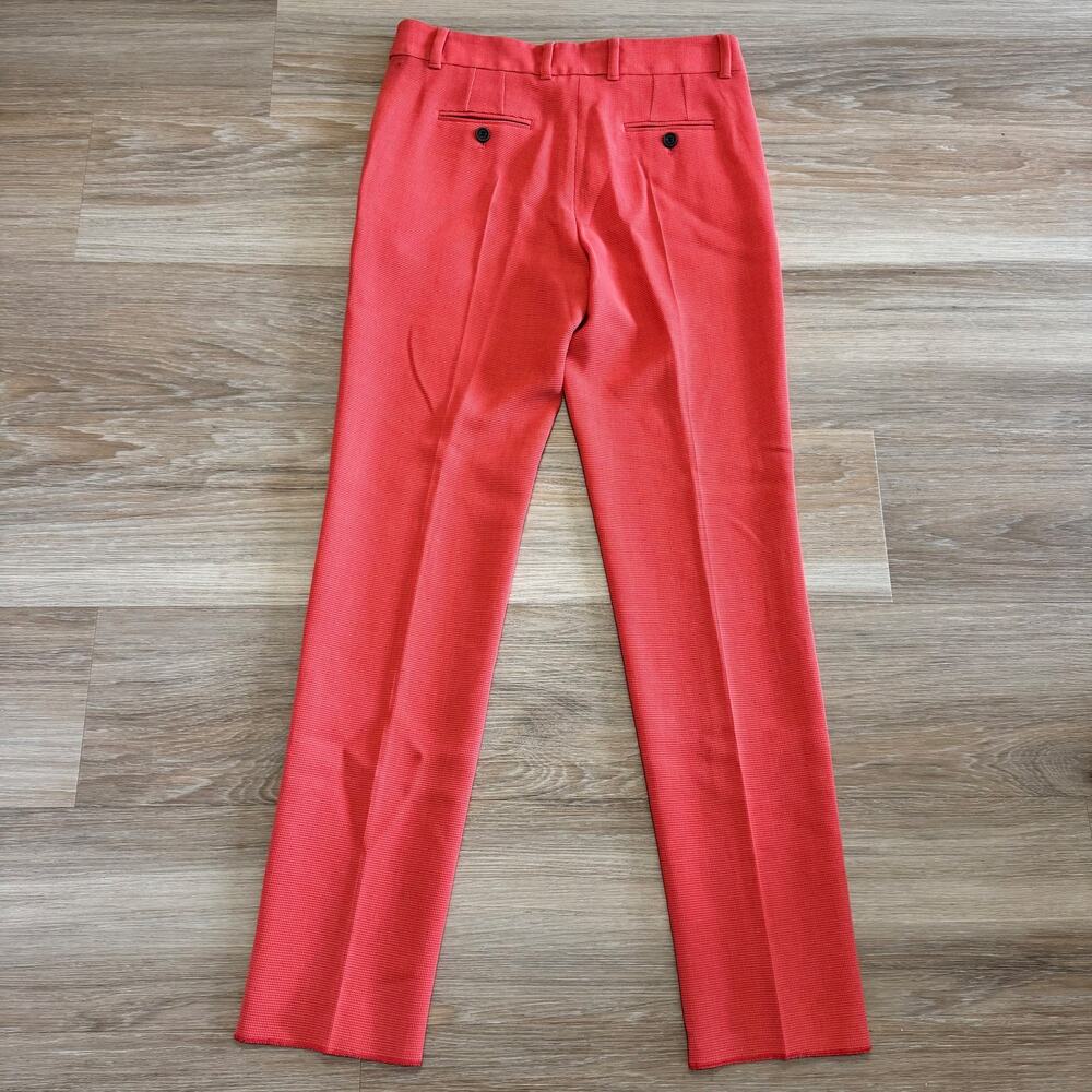 Emporio Armani | NWT Waffle Weave Un-hemmed Trousers Size 40 Italian - Picture 2 of 9